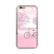 Pink Flowers Cycle Case for iPhone 8  (Design - 102)