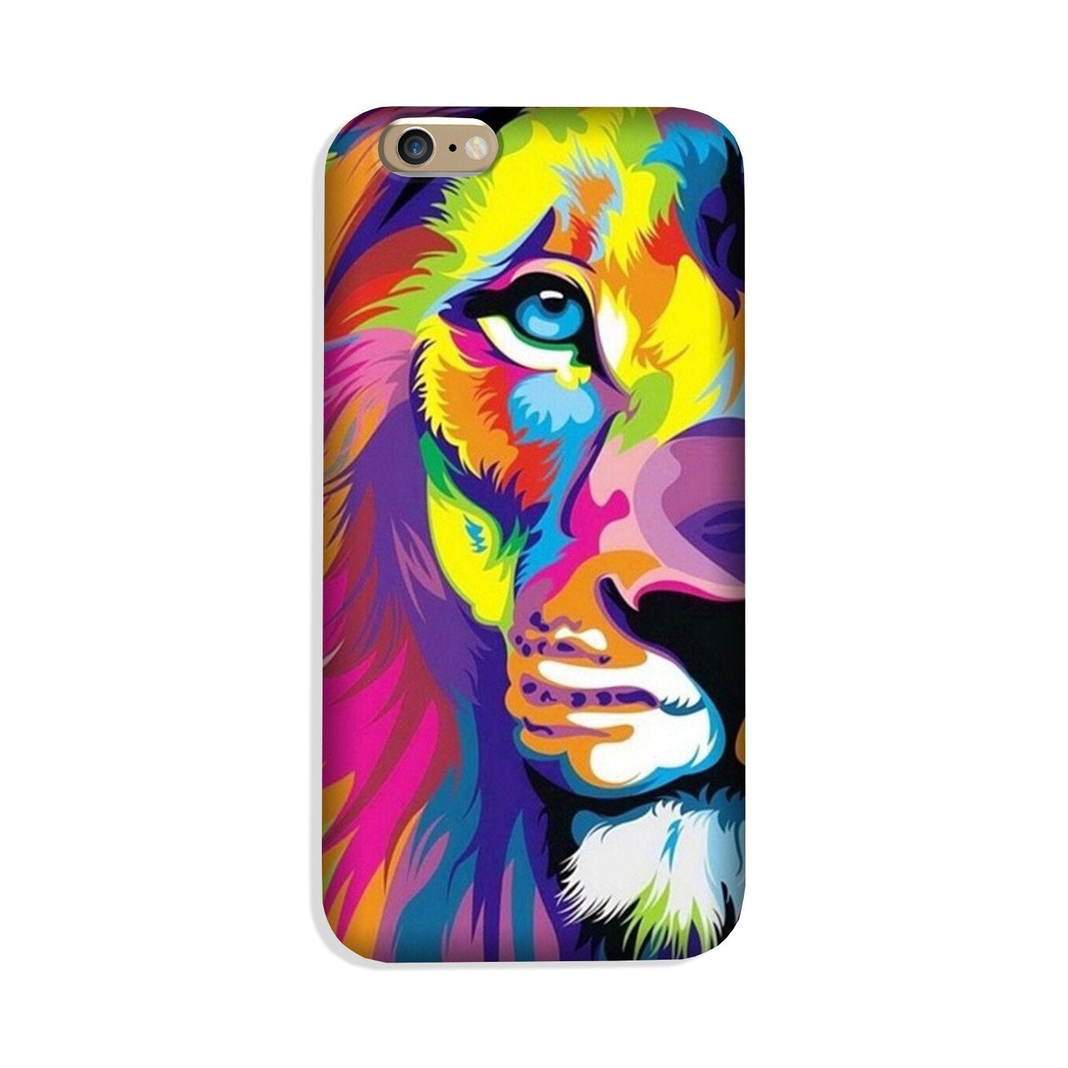 Colorful Lion Case for iPhone 8  (Design - 110)