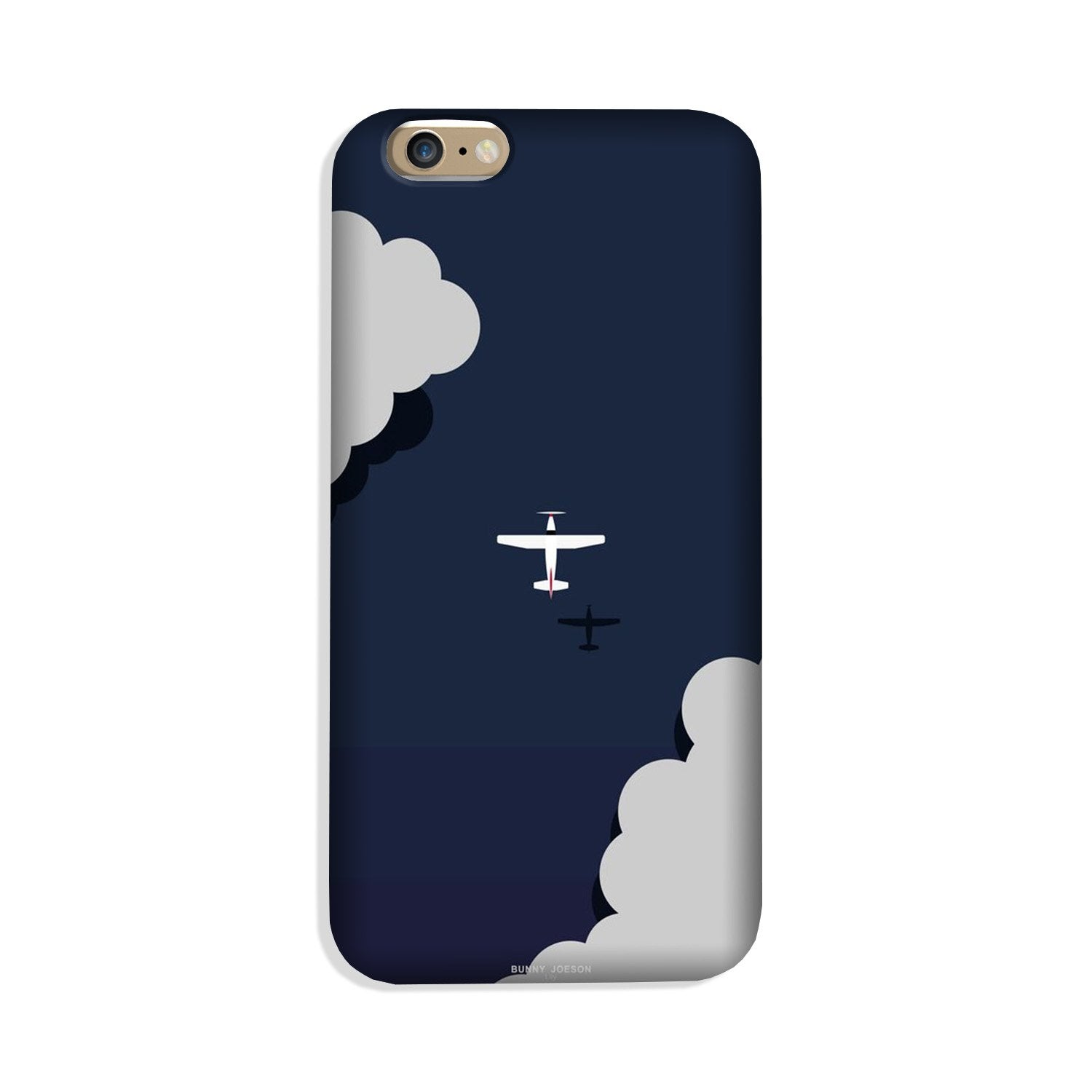 Clouds Plane Case for iPhone 8 (Design - 196)