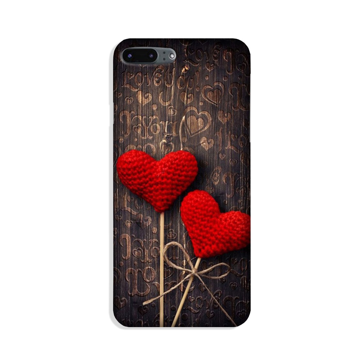 Red Hearts Case for iPhone 8 Plus