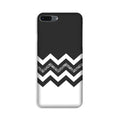 Black white Pattern2Case for iPhone 8 Plus