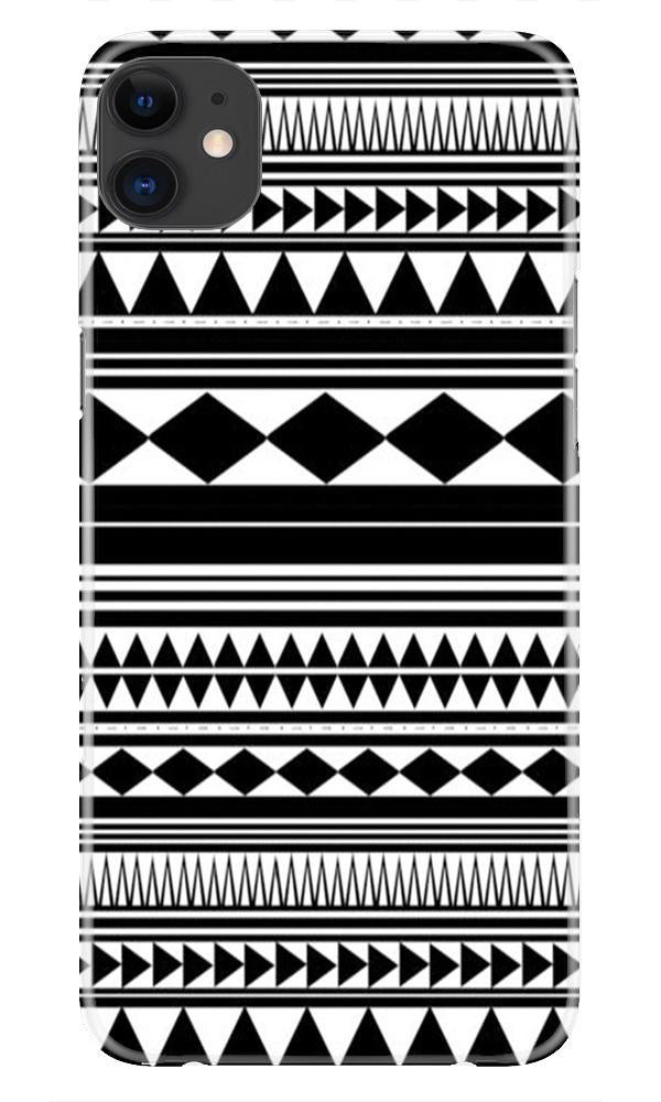 Black white Pattern Case for iPhone 11