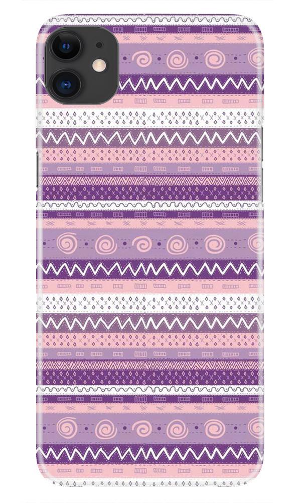 Zigzag line pattern3 Case for iPhone 11