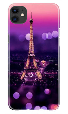 Eiffel Tower Mobile Back Case for iPhone 11 (Design - 86)