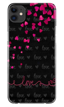 Love in Air Mobile Back Case for iPhone 11 (Design - 89)