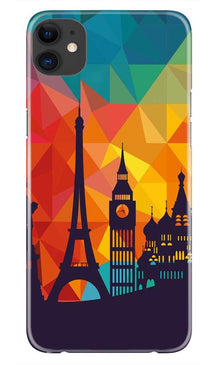 Eiffel Tower2 Mobile Back Case for iPhone 11 (Design - 91)