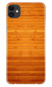 Wooden Look Mobile Back Case for iPhone 11  (Design - 111)