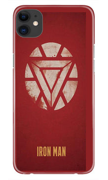 Iron Man Superhero Mobile Back Case for iPhone 11  (Design - 115)