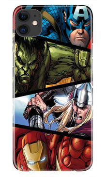 Avengers Superhero Mobile Back Case for iPhone 11  (Design - 124)