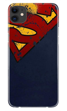 Superman Superhero Mobile Back Case for iPhone 11  (Design - 125)