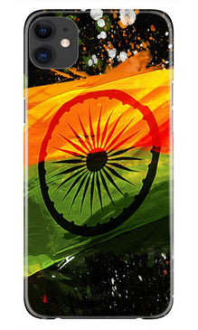 Indian Flag Mobile Back Case for iPhone 11  (Design - 137)