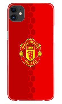 Manchester United Mobile Back Case for iPhone 11  (Design - 157)