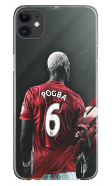 Pogba Mobile Back Case for iPhone 11  (Design - 167)