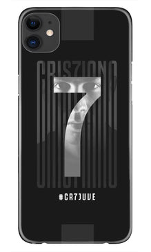 Cristiano Mobile Back Case for iPhone 11  (Design - 175)
