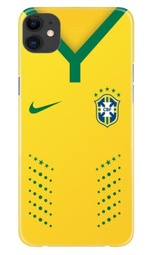 Brazil Mobile Back Case for iPhone 11  (Design - 176)