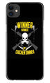 Winner Winner Chicken Dinner Case for iPhone 11  (Design - 178)