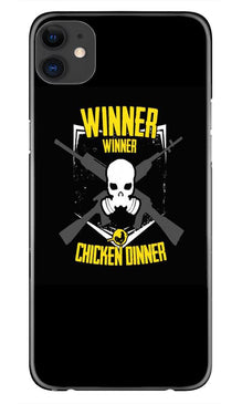 Winner Winner Chicken Dinner Mobile Back Case for iPhone 11  (Design - 178)
