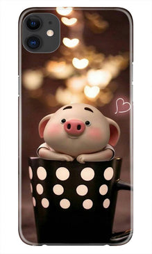 Cute Bunny Mobile Back Case for iPhone 11 (Design - 213)