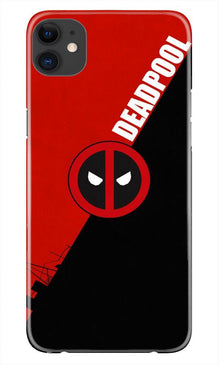 Deadpool Mobile Back Case for iPhone 11 (Design - 248)