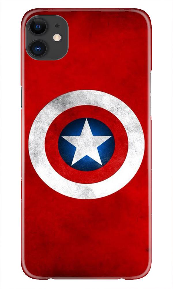 Captain America Case for iPhone 11 (Design No. 249)