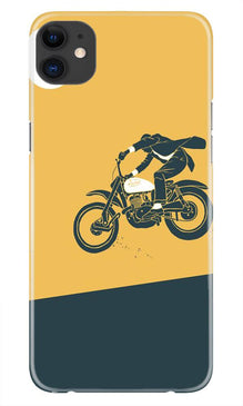 Bike Lovers Mobile Back Case for iPhone 11 (Design - 256)