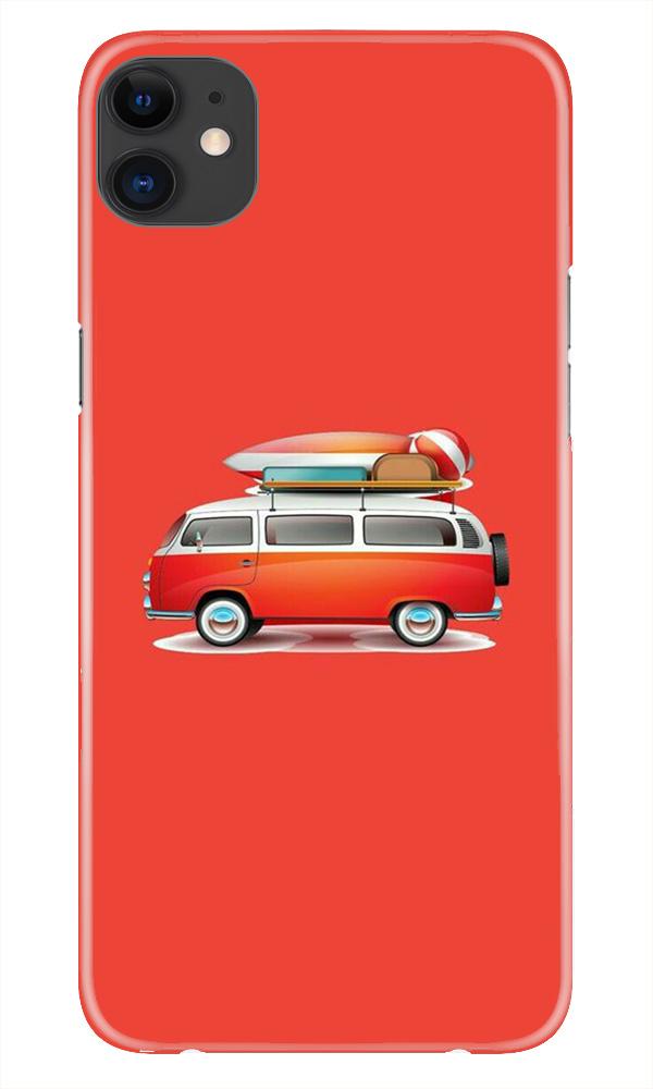 Travel Bus Case for iPhone 11 (Design No. 258)