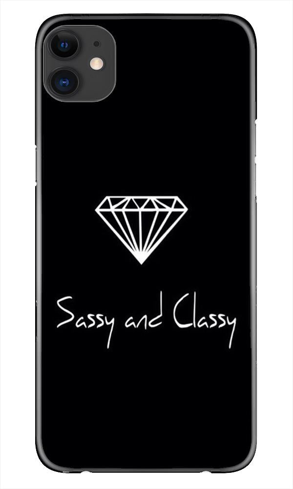 Sassy and Classy Case for iPhone 11 (Design No. 264)