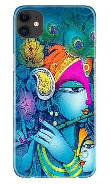 Radha Krishna Mobile Back Case for iPhone 11 (Design - 288)