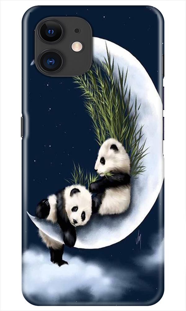 Panda Moon Mobile Back Case for iPhone 11(Design - 318)