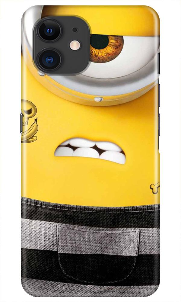Minion Mobile Back Case for iPhone 11  (Design - 324)