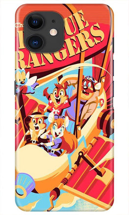 Rescue Rangers Mobile Back Case for iPhone 11 Pro(Design - 341)