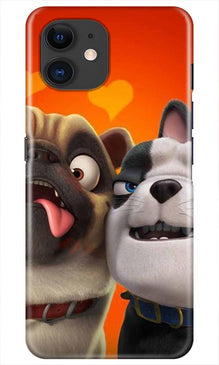 Dog Puppy Mobile Back Case for iPhone 11  (Design - 350)