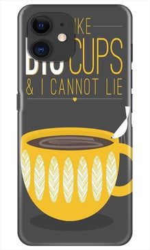 Big Cups Coffee Mobile Back Case for iPhone 11  (Design - 352)