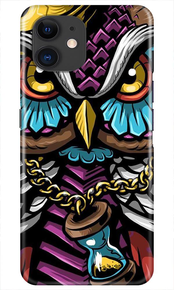 Owl Mobile Back Case for iPhone 11(Design - 359)