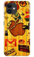 Wooden Texture Mobile Back Case for iPhone 11 Pro  (Design - 367)