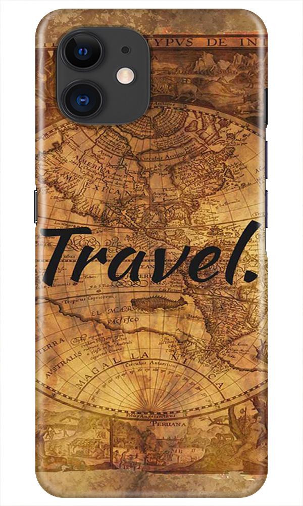 Travel Mobile Back Case for iPhone 11  (Design - 375)