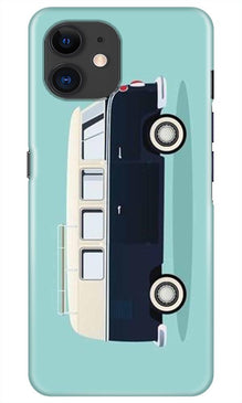 Travel Bus Mobile Back Case for iPhone 11  (Design - 379)