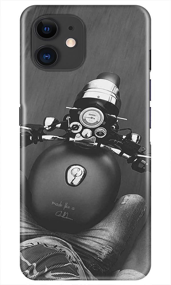 Royal Enfield Mobile Back Case for iPhone 11 Pro  (Design - 382)
