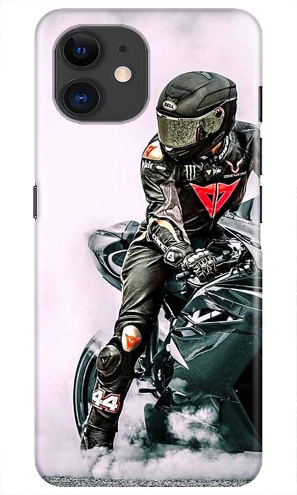 Biker Mobile Back Case for iPhone 11  (Design - 383)