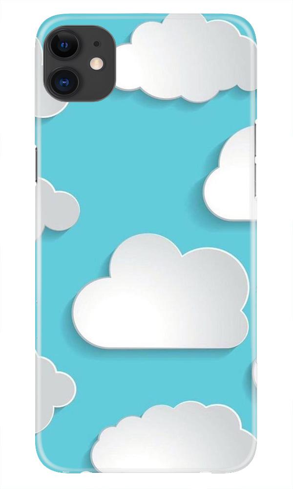 Clouds Case for iPhone 11 Pro Max logo cut (Design No. 210)