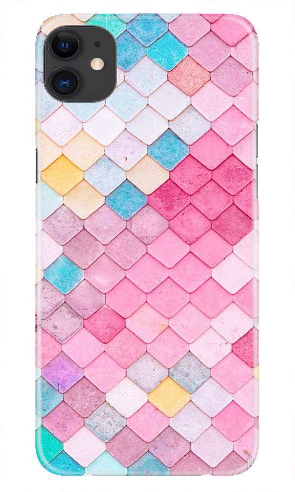 Pink Pattern Case for iPhone 11 Pro Max logo cut (Design No. 215)