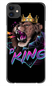 Lion King Mobile Back Case for iPhone 11 Pro Max logo cut (Design - 219)