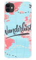 Wonderlust Travel Case for iPhone 11 Pro Max logo cut (Design No. 223)
