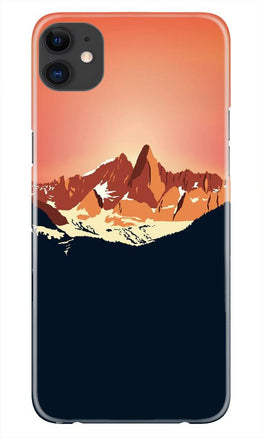 Mountains Case for iPhone 11 Pro Max logo cut (Design No. 227)