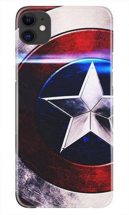 Captain America Shield Case for iPhone 11 Pro Max logo cut (Design No. 250)