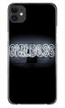 Girl Boss Black Case for iPhone 11 Pro Max logo cut (Design No. 268)