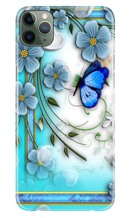 Blue Butterfly Case for iPhone 11 Pro