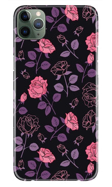 Rose Black Background Case for iPhone 11 Pro