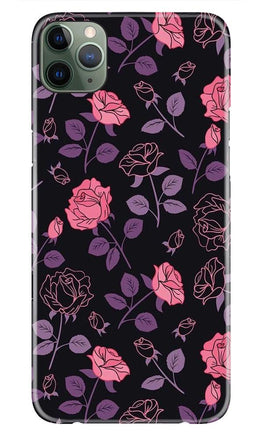 Rose Black Background Case for iPhone 11 Pro