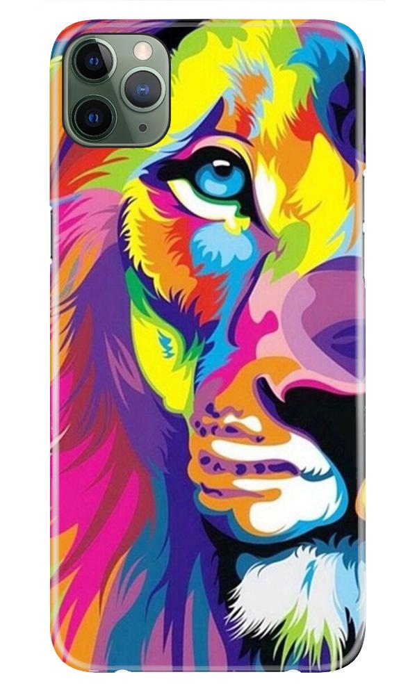 Colorful Lion Case for iPhone 11 Pro  (Design - 110)
